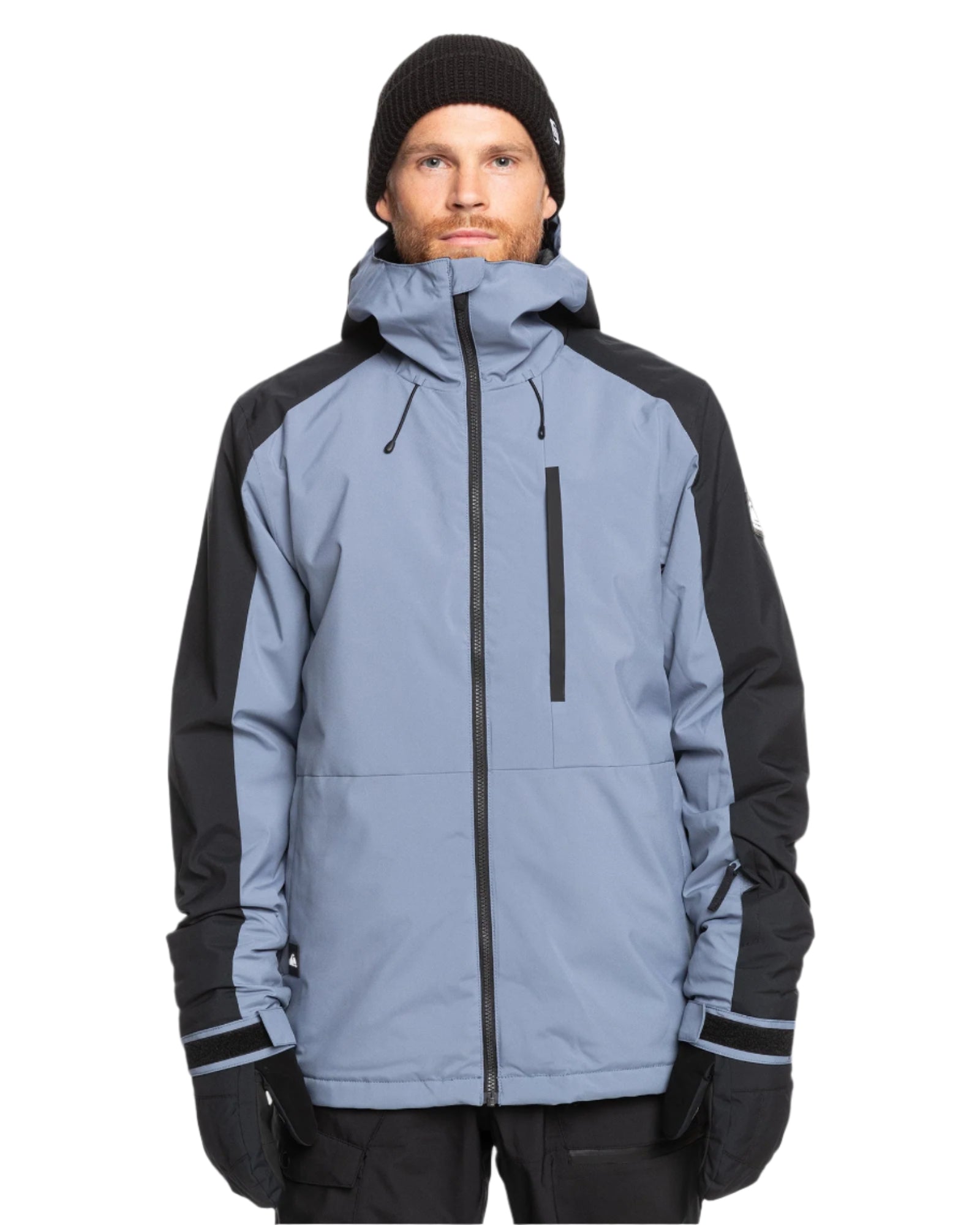QUIKSILVER Mission Block Jacket mens - Flint Stone