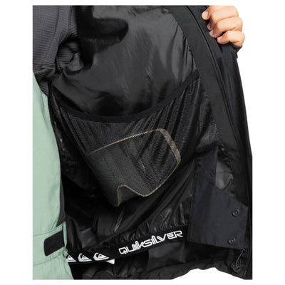 Quiksilver Mission Gore-tex Jacket Mens - True Black