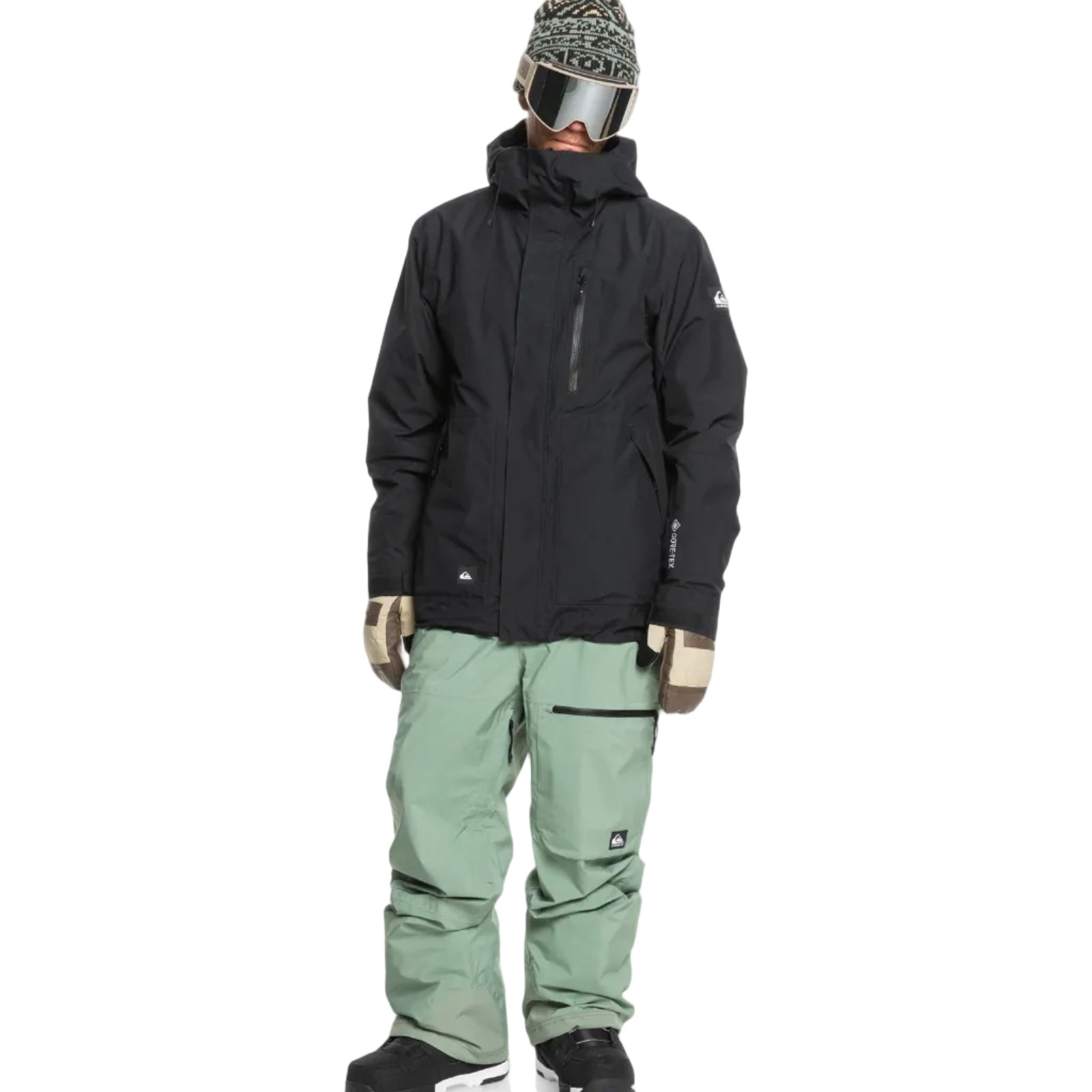 Quiksilver Mission Gore-tex Jacket Mens - True Black
