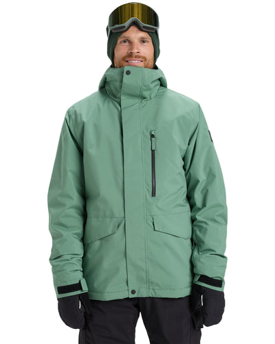 QUIKSILVER Mission Solid Jacket mens - Dark Ivy