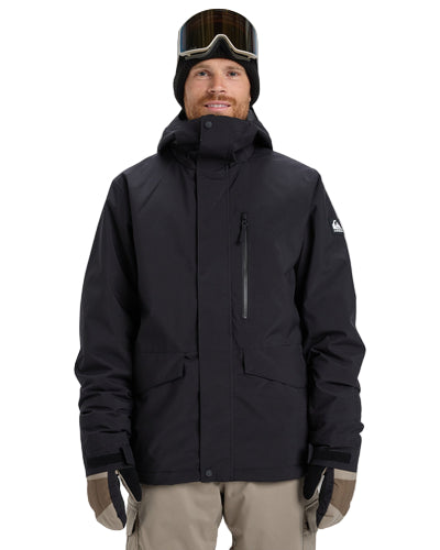 QUIKSILVER Mission Solid Jacket mens - True Black