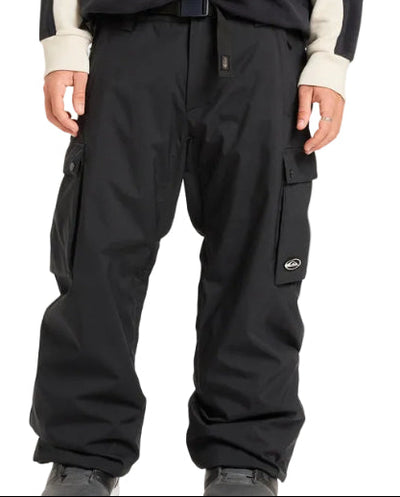 Quiksilver Snow Down Cargo Pant Mens - True Black