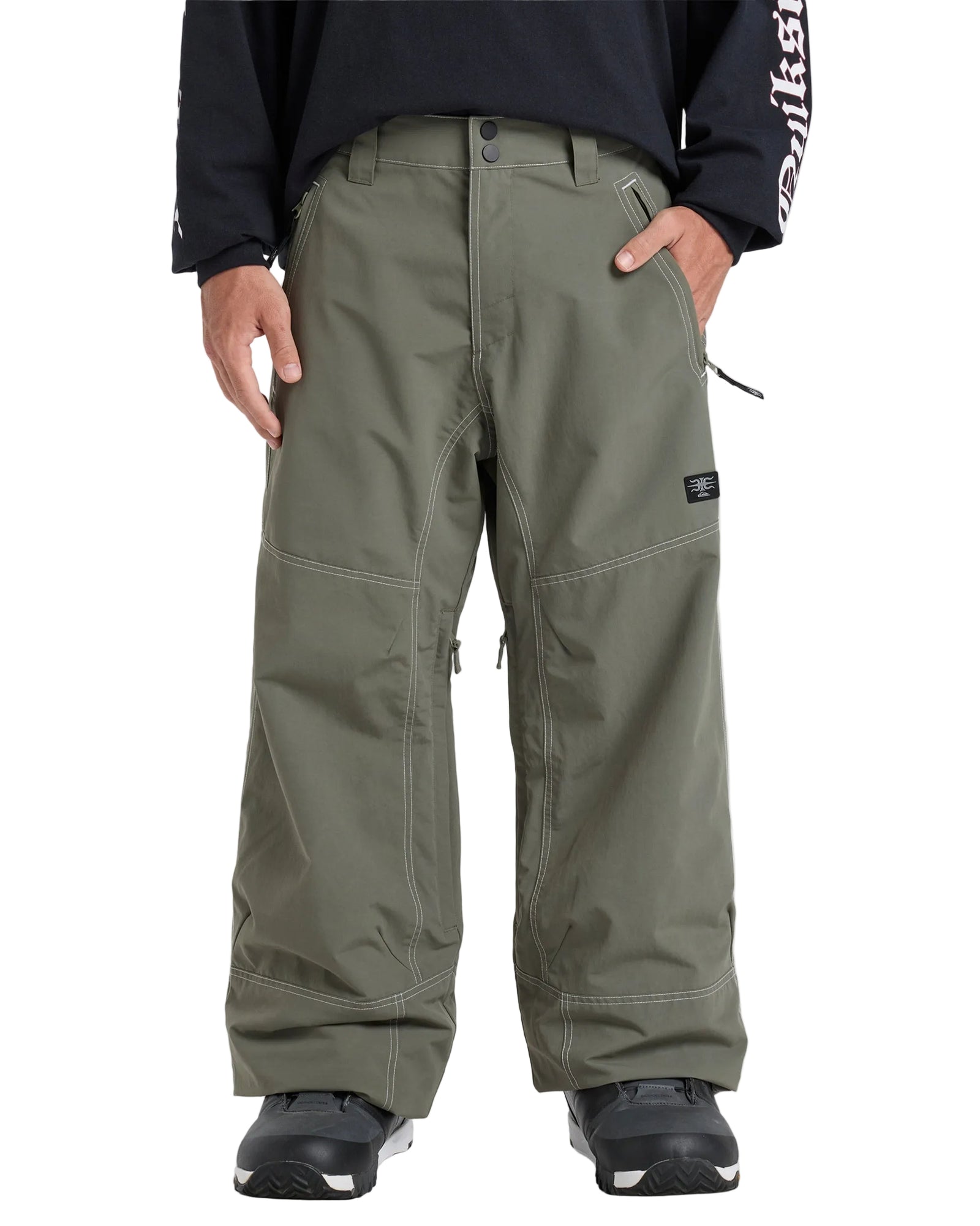 Quiksilver Live Wire Pant - Dusty Olive