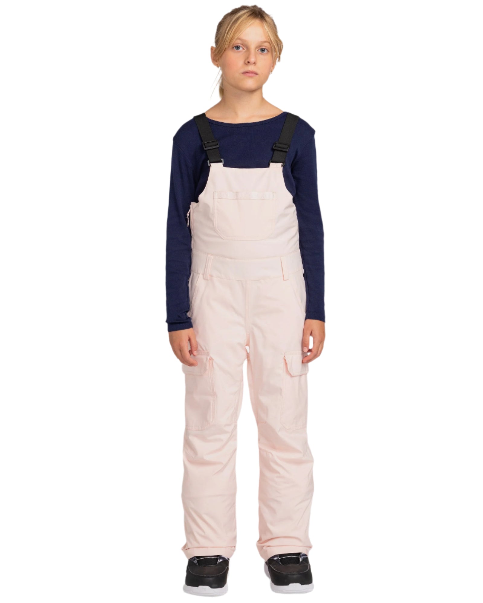 Roxy Non Stop Bib Girls - Pink Salt