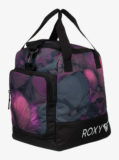 Roxy Northa Boot Bag - True Black Black Pansy Pansy