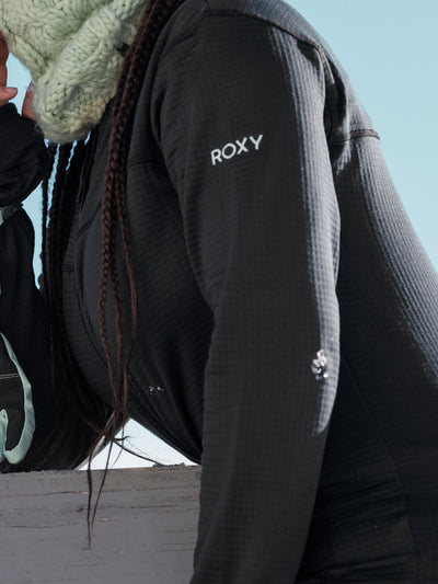 Roxy Vertere Full Zip - Black