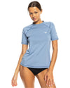 Roxy Essential SS Lycra Ladies Rashguard - Infinity Blue