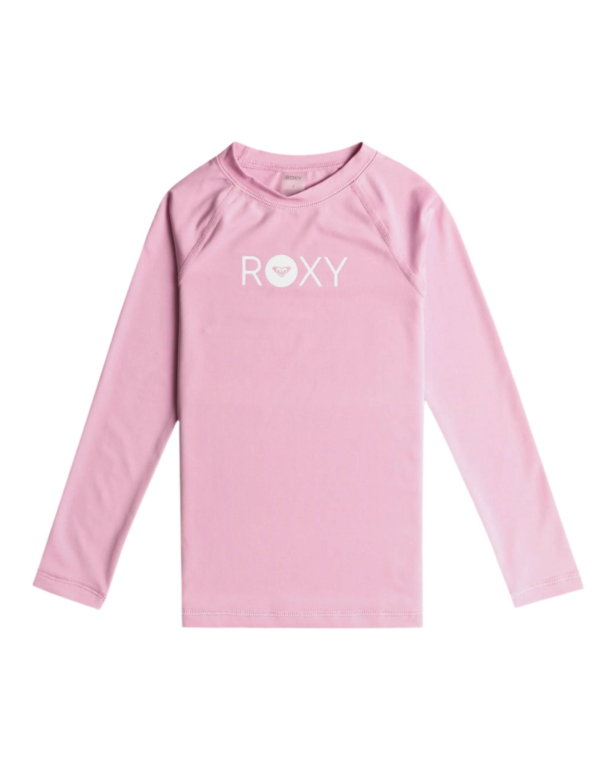 Roxy Essential LS Lycra Kids Rashguard -Chiffon Lilac 