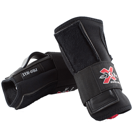 Exite - Pro-Max skateboard Wrist Guards - Black
