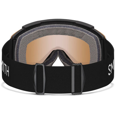 SMITH Squad XL Low Bridge goggles - Black w/ Photochromic Pro Blue Mirror