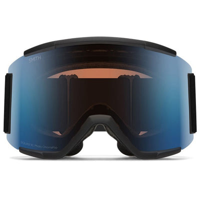 SMITH Squad XL Low Bridge goggles - Black w/ Photochromic Pro Blue Mirror