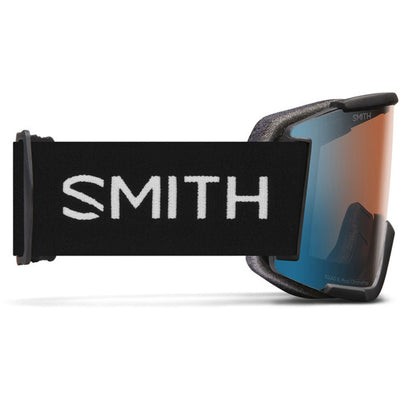 SMITH Squad XL Low Bridge goggles - Black w/ Photochromic Pro Blue Mirror
