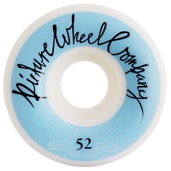 Picture Wheels POP Baby Blue on White - 52mm 99A