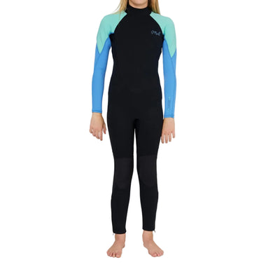 ONEILL Reactor 3/2mm BZ Full Wetsuit - Girls - Aqua