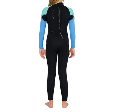 ONEILL Reactor 3/2mm BZ Full Wetsuit - Girls - Aqua