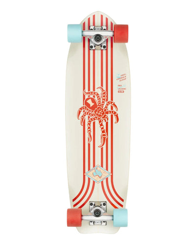 Sidewalk Slider 28" Cruiserboard - Red/Spider