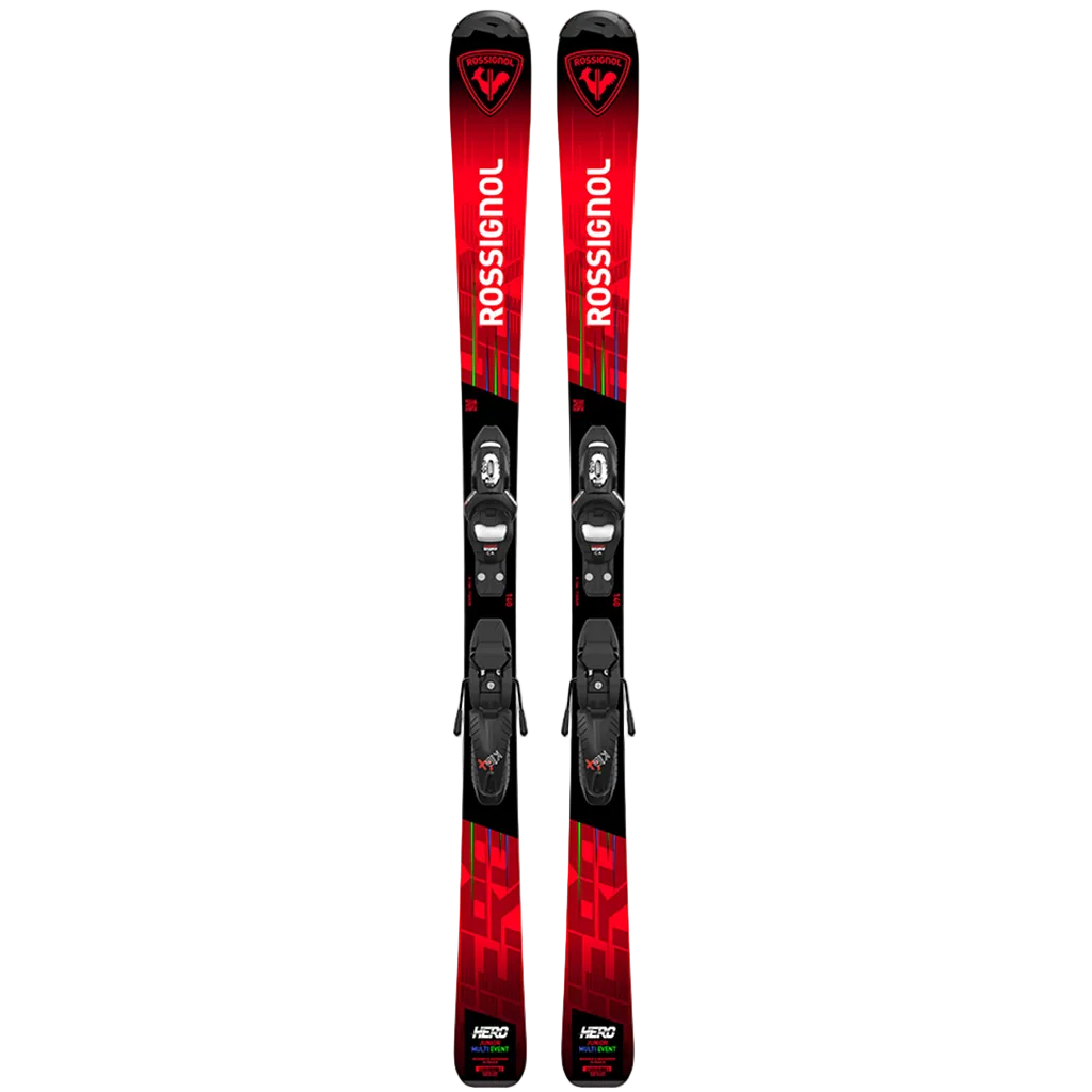 Rossignol Hero Jr Ski w/Kid X bindings