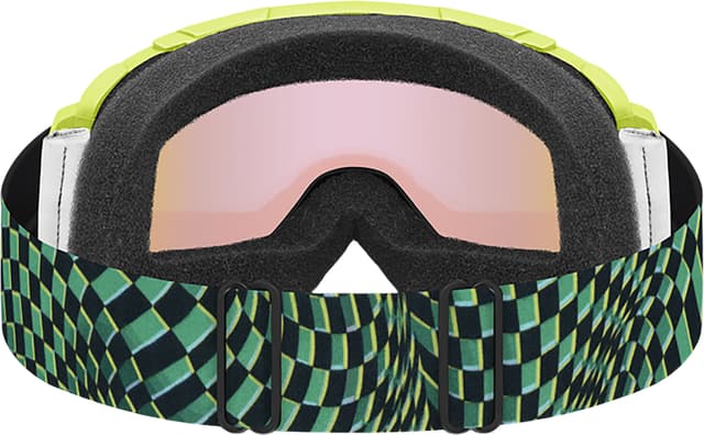 SMITH Daredevil goggles - Youth - Electric Lime/Left Turn w/Blue Sensor