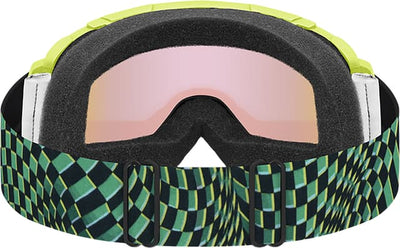SMITH Daredevil goggles - Youth - Electric Lime/Left Turn w/Blue Sensor