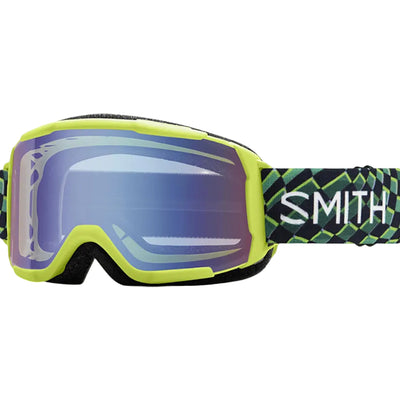 SMITH Daredevil goggles - Youth - Electric Lime/Left Turn w/Blue Sensor