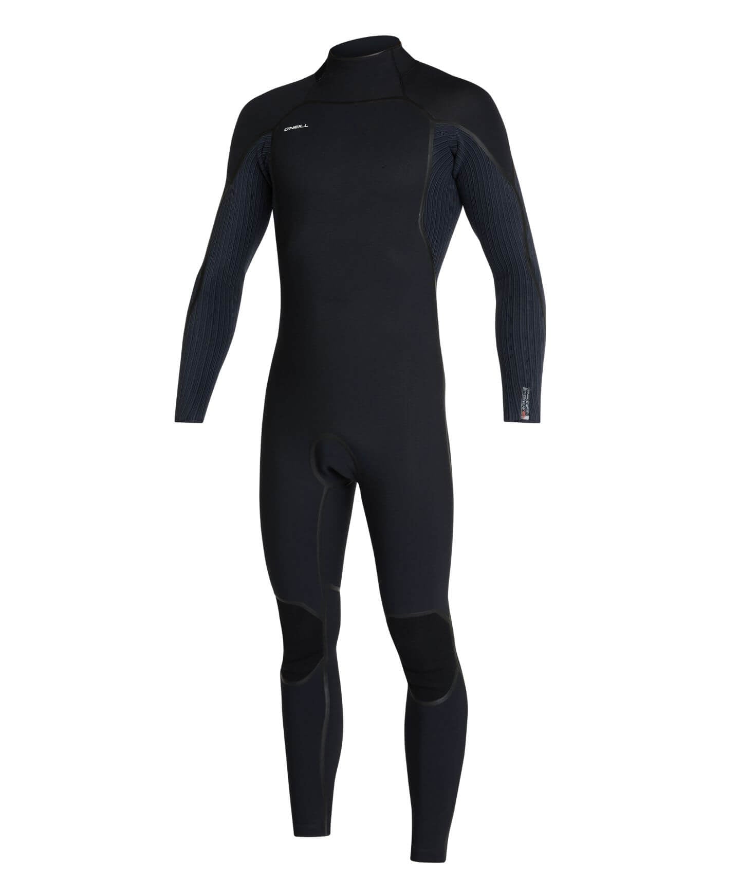 Oneill Hyperfreak Fire 4/3 Back Zip Full Suit - Black/Black/Black
