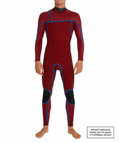 ONEILL Hyperfreak Fire CZ 3/2 full-zip springsuit A05 - Mens - Black/Black/Black