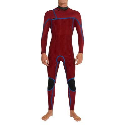 Oneill Hyper Fire 4/3 Chest Zip Full Suit - Black/Black/Black