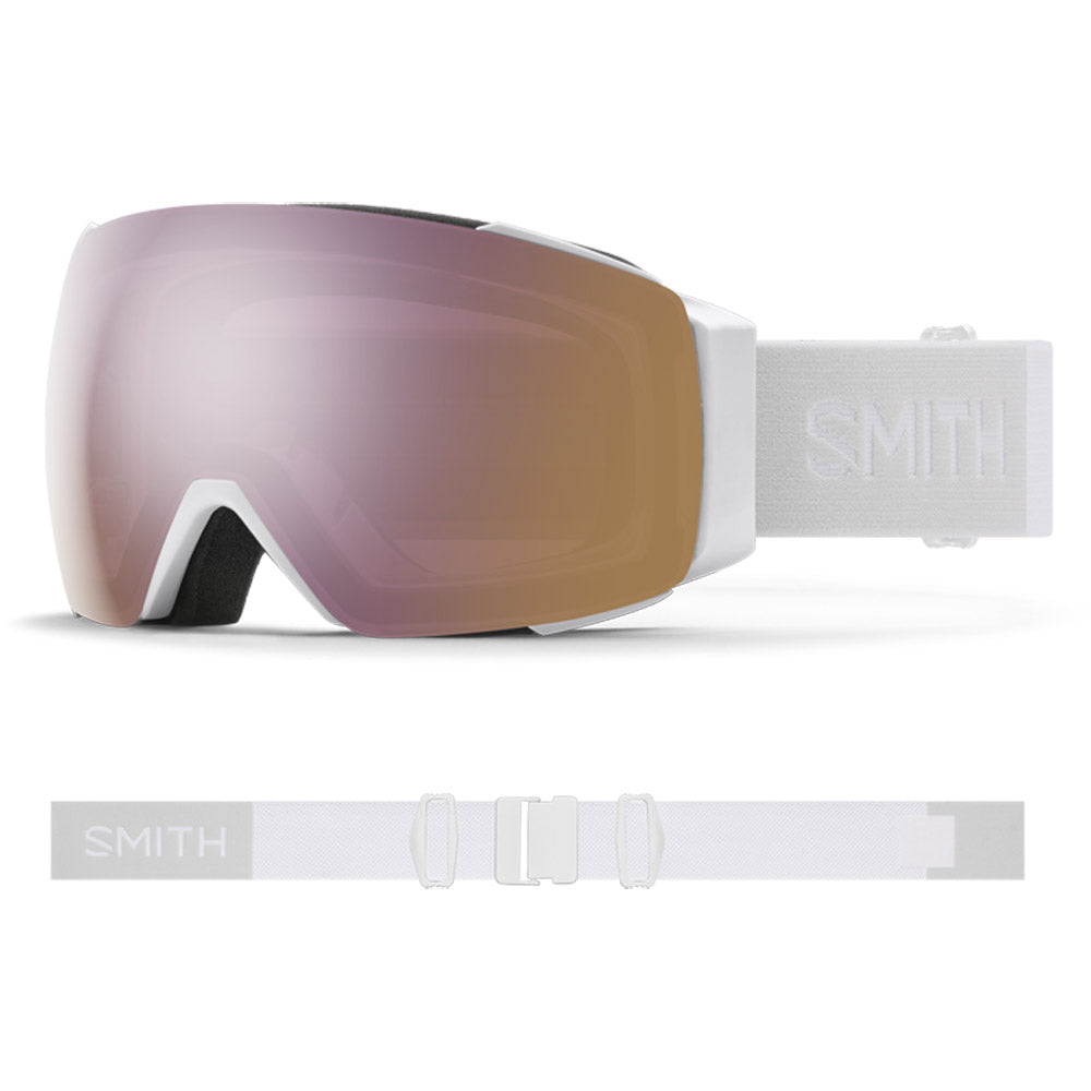 SMITH I/O Mag goggles - White Vapour w/ Everyday Rose Gold Mirror