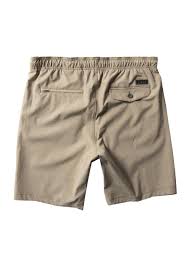 VISSLA Hemp No See Ums Eco elastic walkshorts 17 - Boys - Khaki