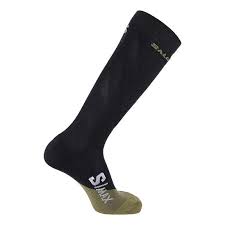 Salomon S/Max M/W DX Sock - Black Green