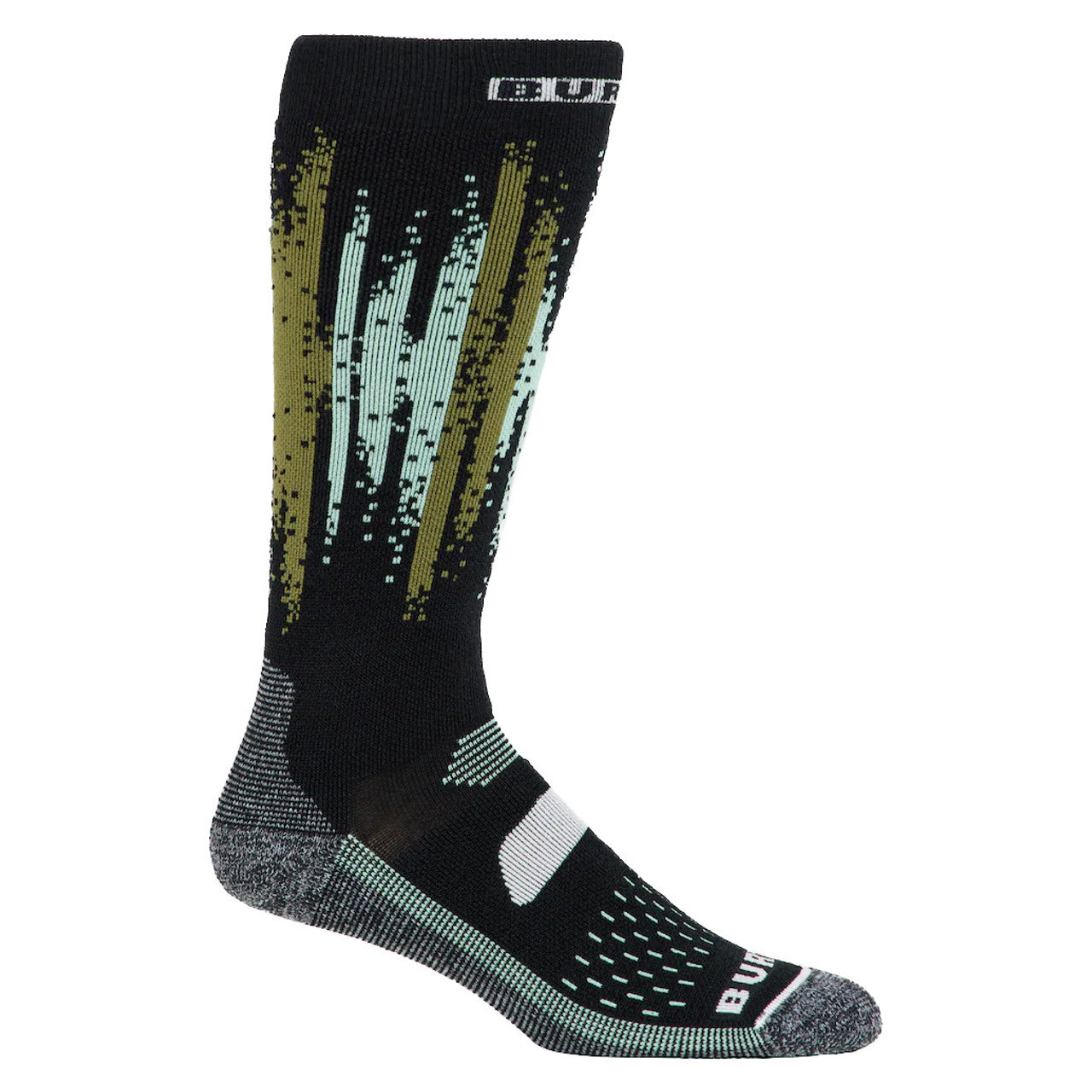 BURTON Performance Midweight socks - Soft Sage Stripe - Womens