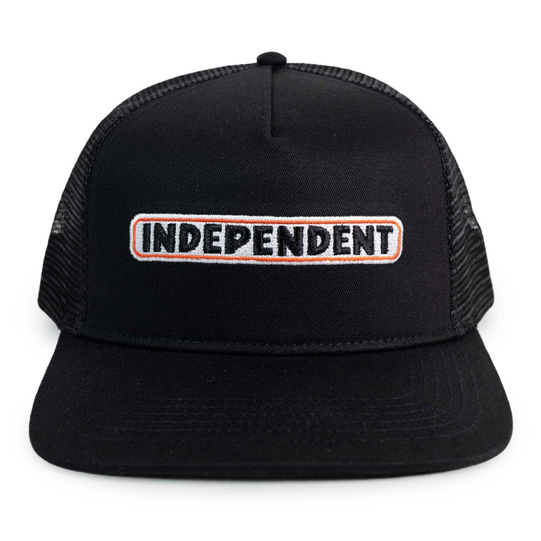INDEPENDENT Bar Trucker hat - Black