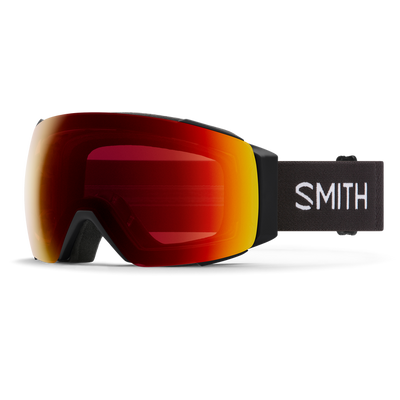 SMITH I/O Mag goggles - Black w/ Sun Red Mirror