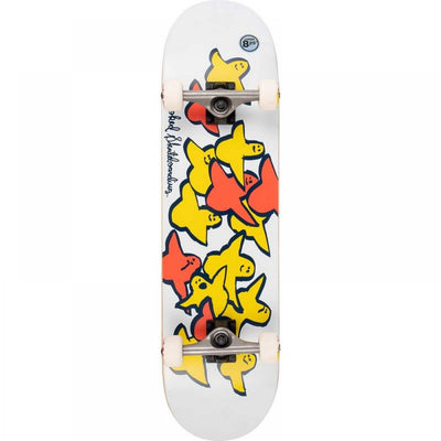 KROOKED Birds Complete Skateboard - 7.75 - Red