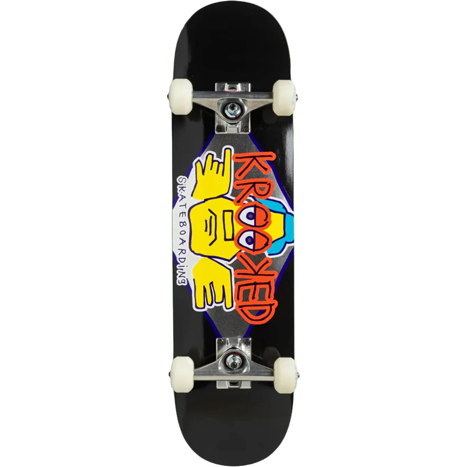 KROOKED Arketype skateboard - Black - 7.5