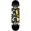 Krooked Eyes Foil Skateboard - 7.75