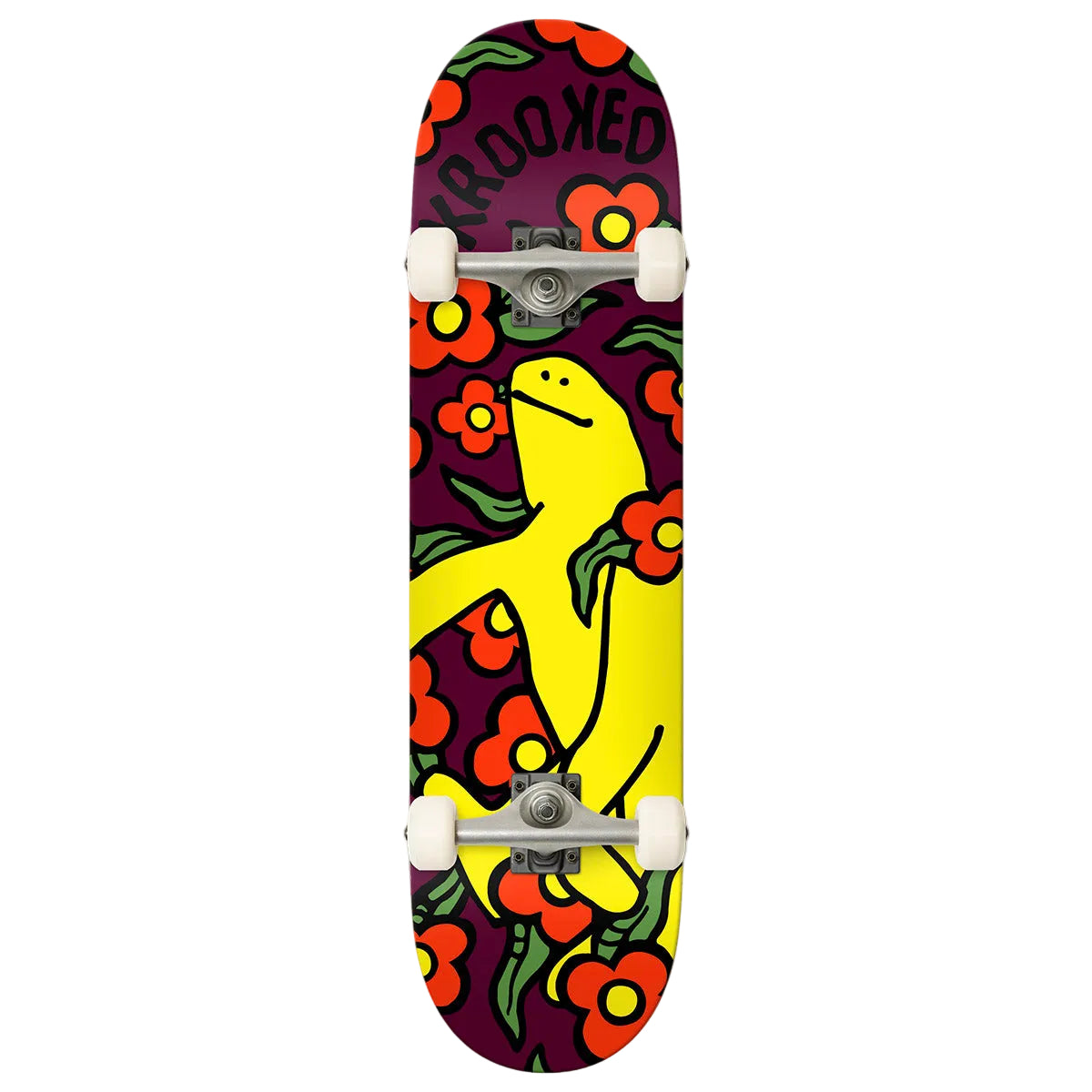 KROOKED Shmoo Vibes skateboard - 7.3