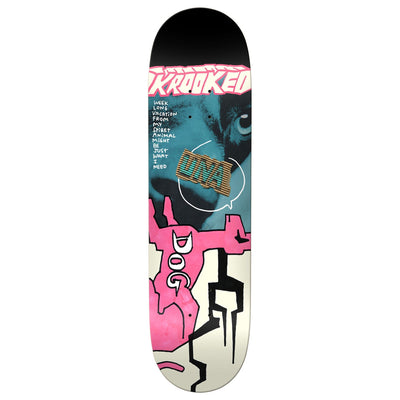 KROOKED Una Spiret Animal skateboard deck - 8.5