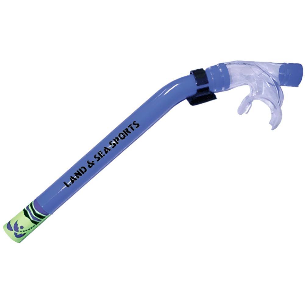 Land and Sea Skindiver Purge Snorkel - Blue