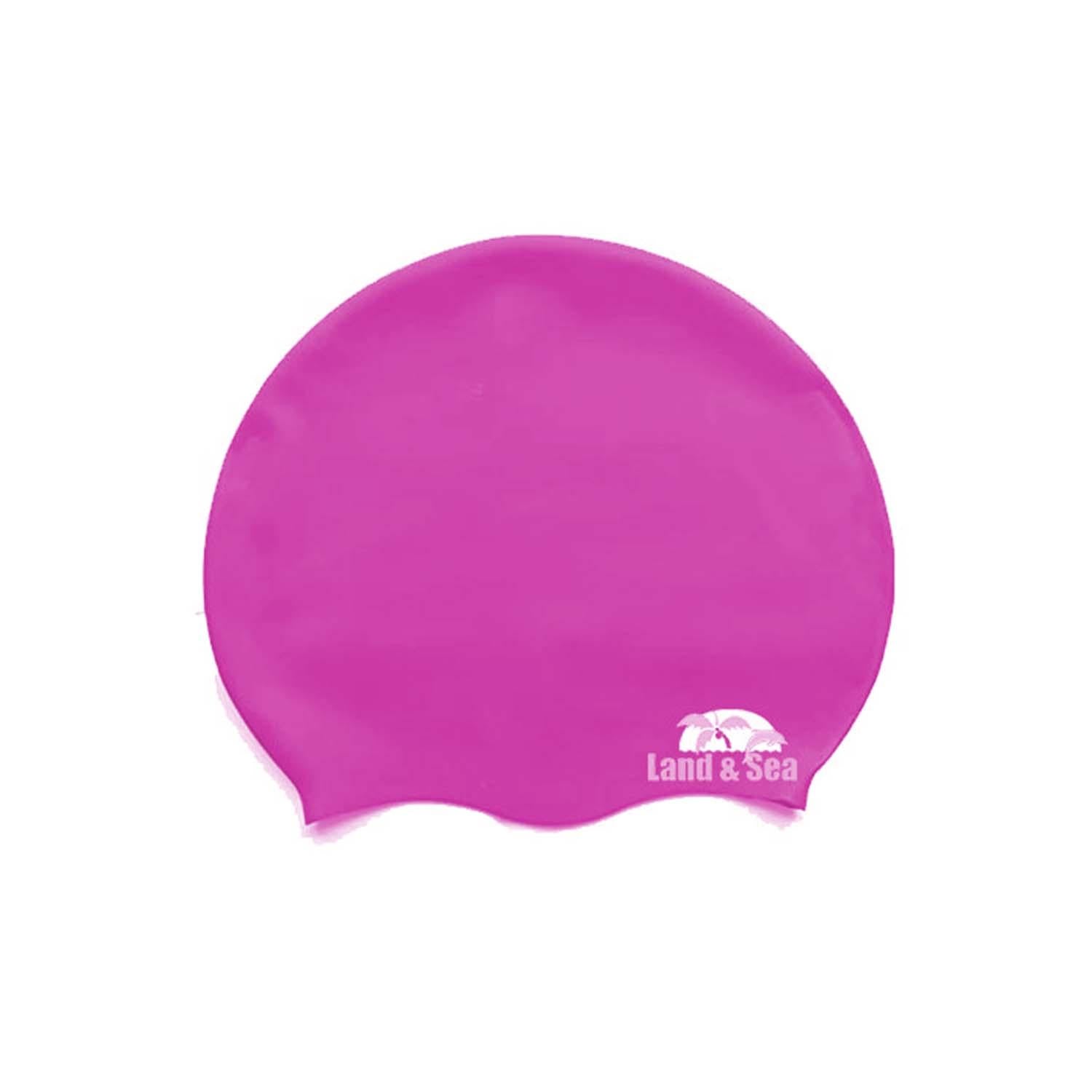 Land and Sea Swim Training Cap Silicone - Pink
