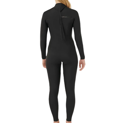 Rip Curl Dawn Patrol 32 Back Zip Steamer Womens - Black