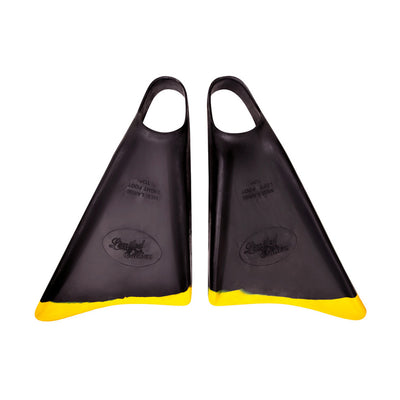 LIMITED EDITION Team A fins - Black/Yellow