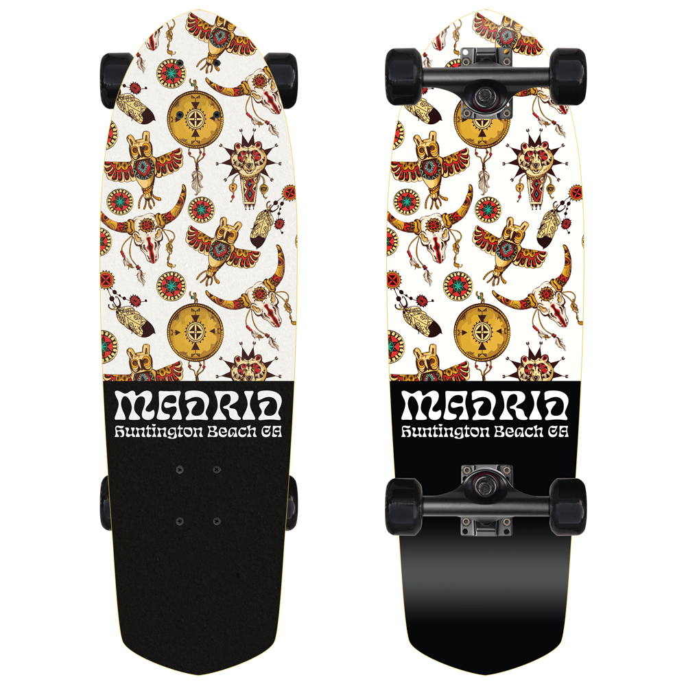 MADRID Picket Totem cruiser skateboard - 8.25