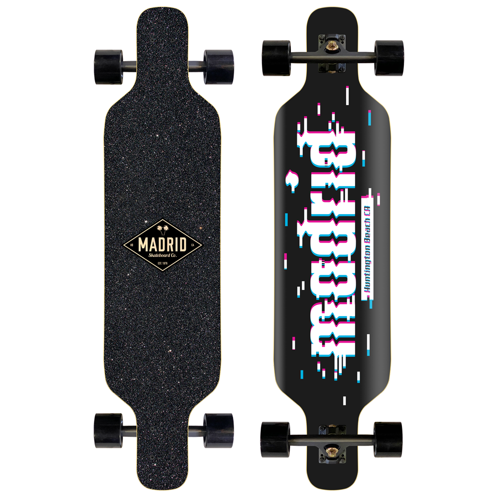 MADRID Trance Top Mount Glitch downhill skateboard - 9.6
