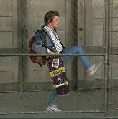 MADRID x Valterra Back to the Future Official limited edition reissue skateboard deck