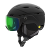 SMITH Survey MIPS helmet - Matte Black w/ ChromaPop Everyday Green Mirror Lens