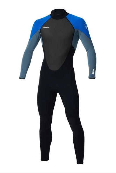 ONeill Reactor 3/2mm Back Zip Full Steamer Mens - Cadet Blue
