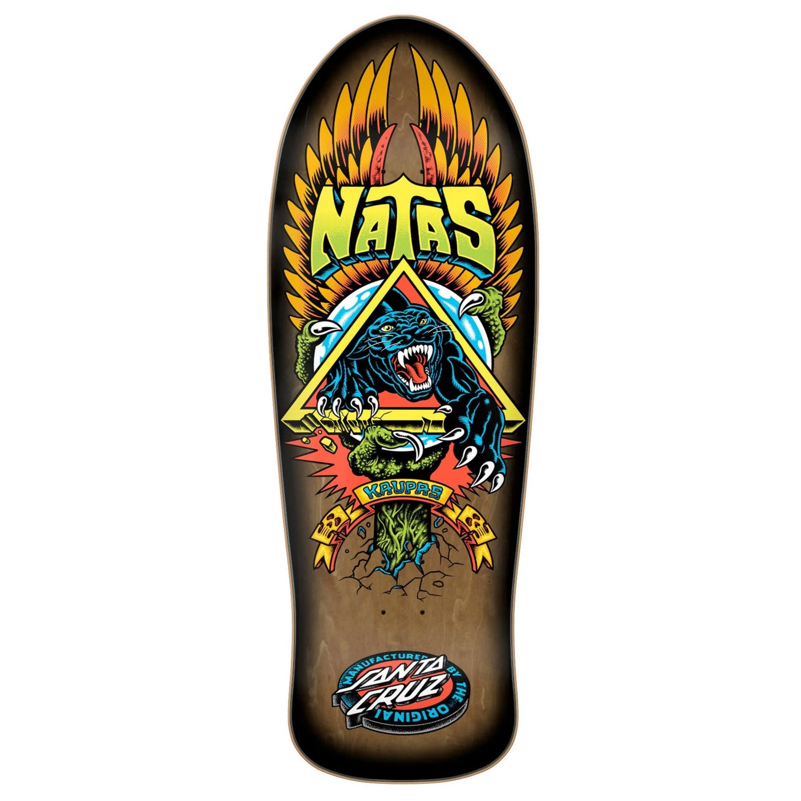 SANTA CRUZ Natas Panther reissue deck - Black - 10.5