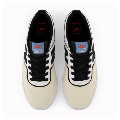 NEW BALANCE Jamie Foy 306 D Width Shoes - White/Black