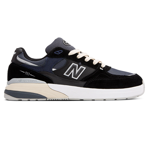 NEW BALANCE Numeric 933 D Width Shoes - Black/Eclipse